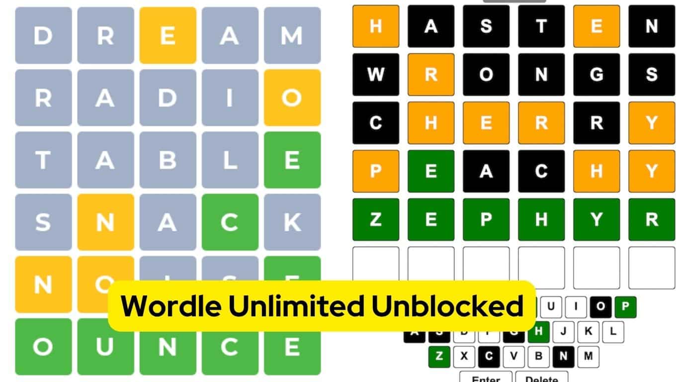 Wordle Unlimited Unblocked in 2023 Enhancing Your Gaming Experience